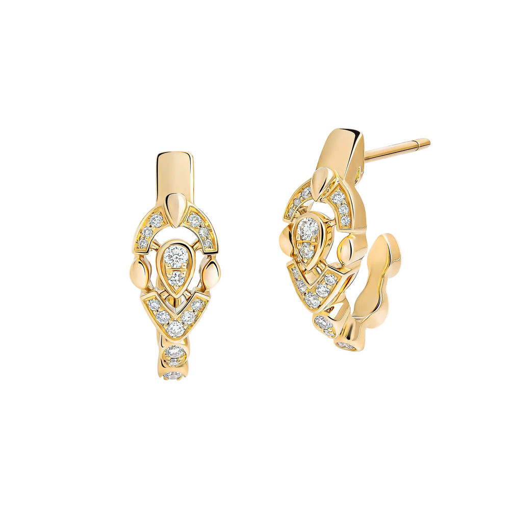 Boucles d'oreilles Sartoro Dualité Signature Small DUAL-E3YG