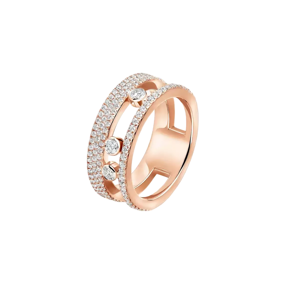 Bague Messika Pavée Move Romane 07128-PG