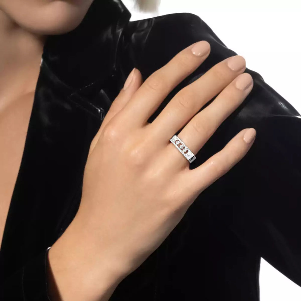 Bague Messika Pavée Move Noa 06129-WG