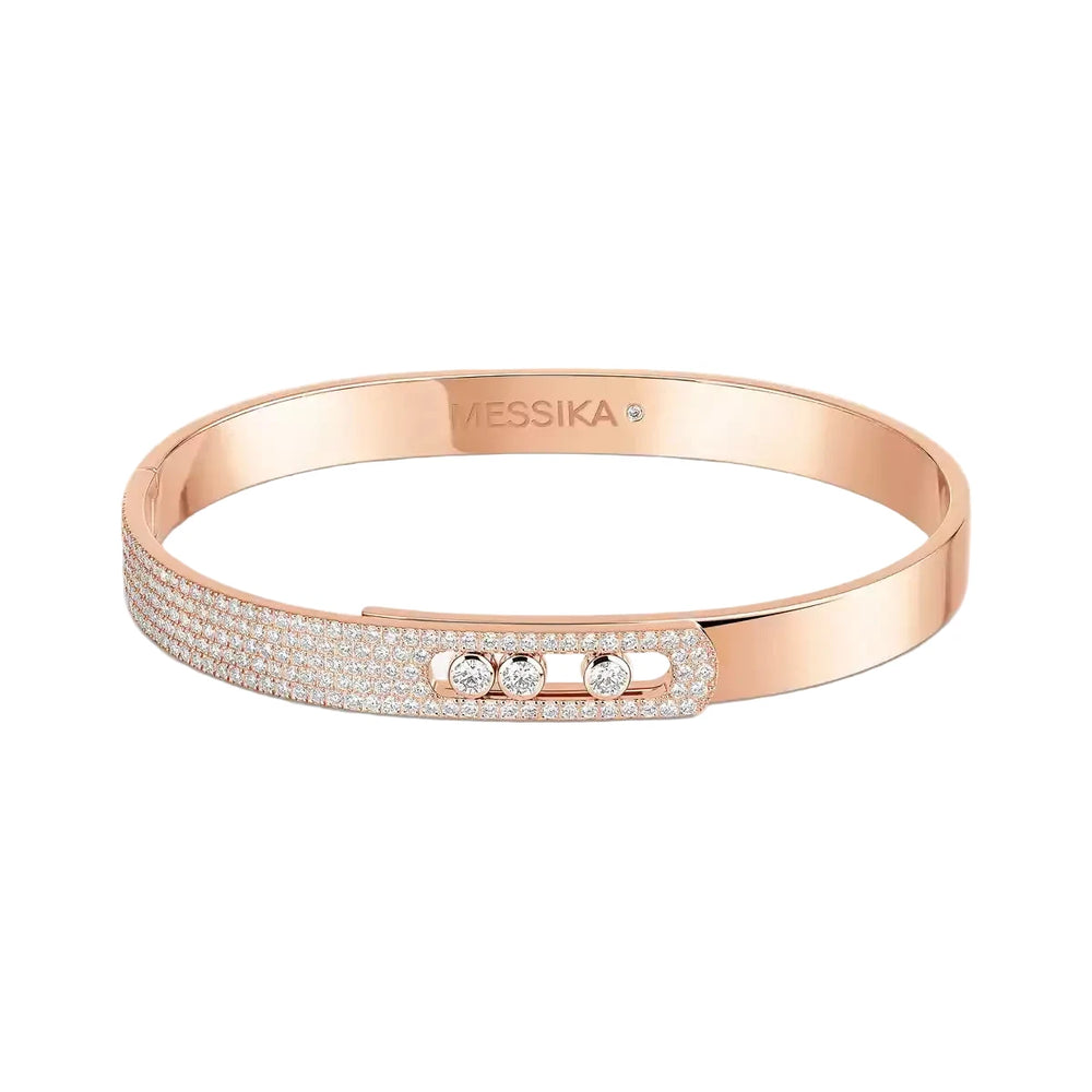 Bracelet Messika Move Noa semi-pavé 06371-PG