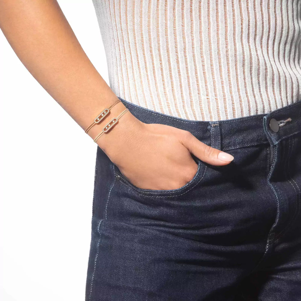 Cordon Messika CARE(S) Crème Pavé - 14101-PG