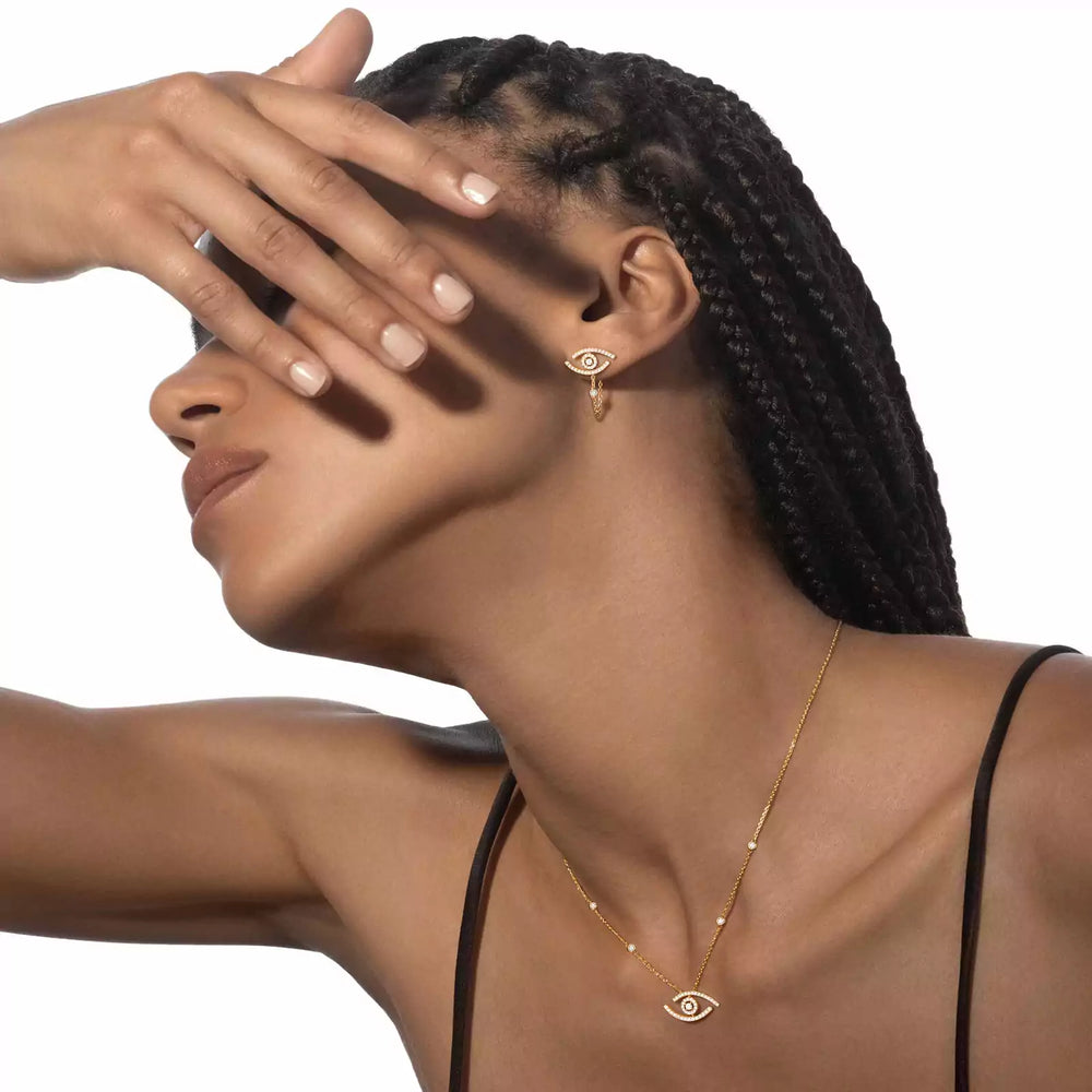 Boucles d'oreilles diamant femme Lucky Move 11349-YG