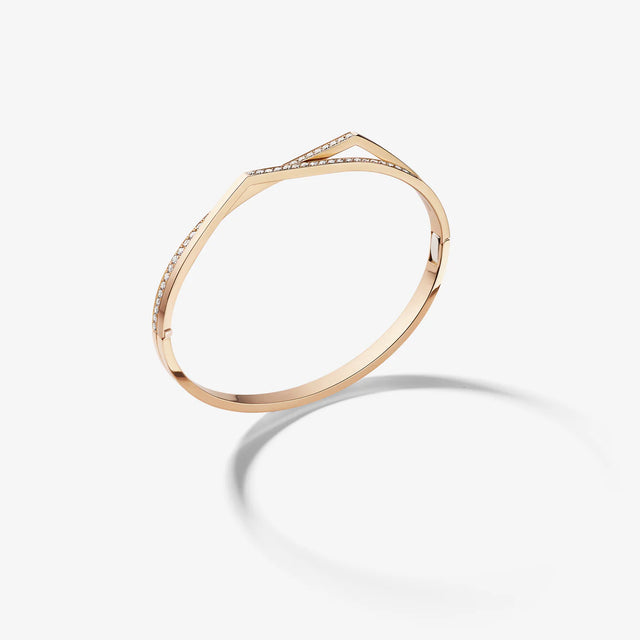 Bracelet Antifer en or rose pavé de diamants - BAF2BDPG00000