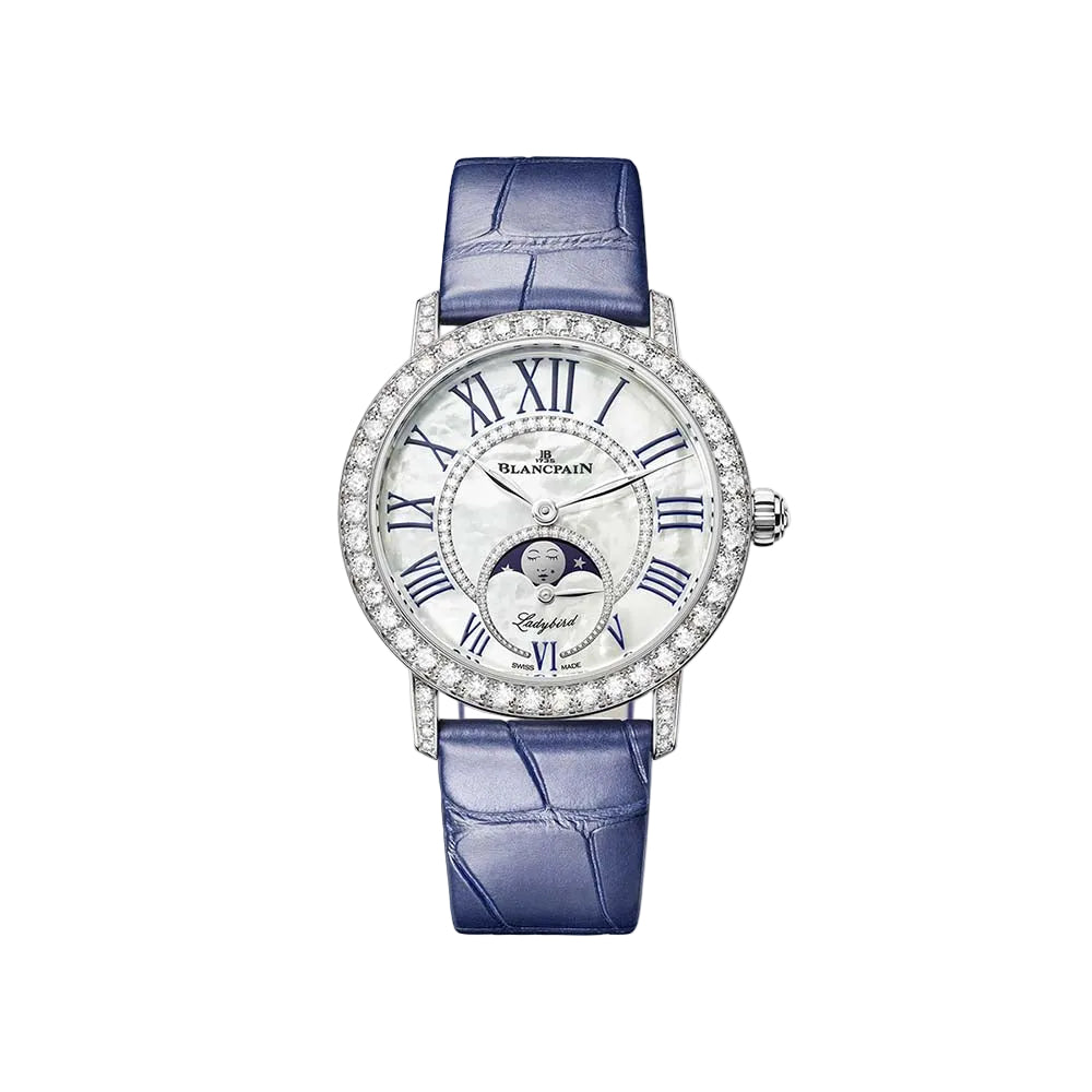 Montre Blancpain Ladybird Colors Phases de Lune 3662 1954 55B