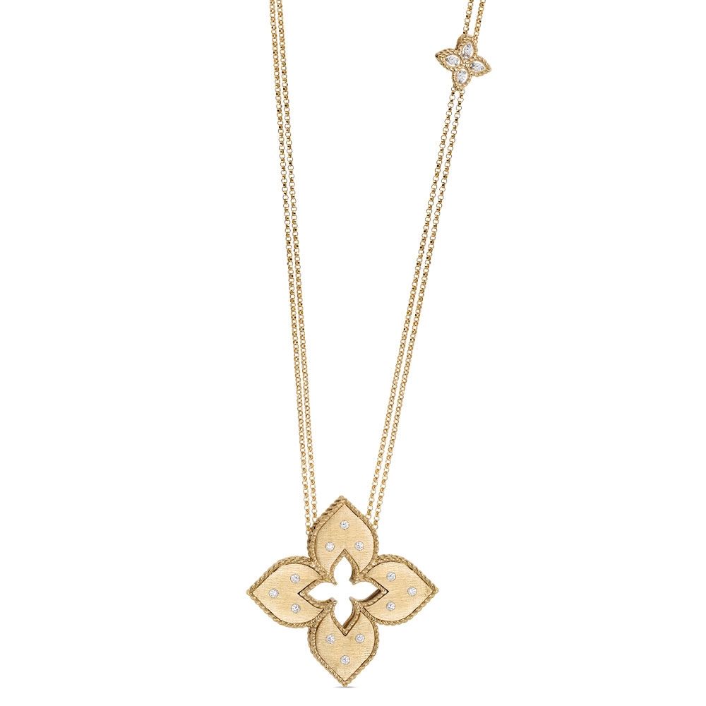 PENDENTIF PRINCESSE VÉNITIENNE AVEC DIAMANTS - ADR777CL1247_YW