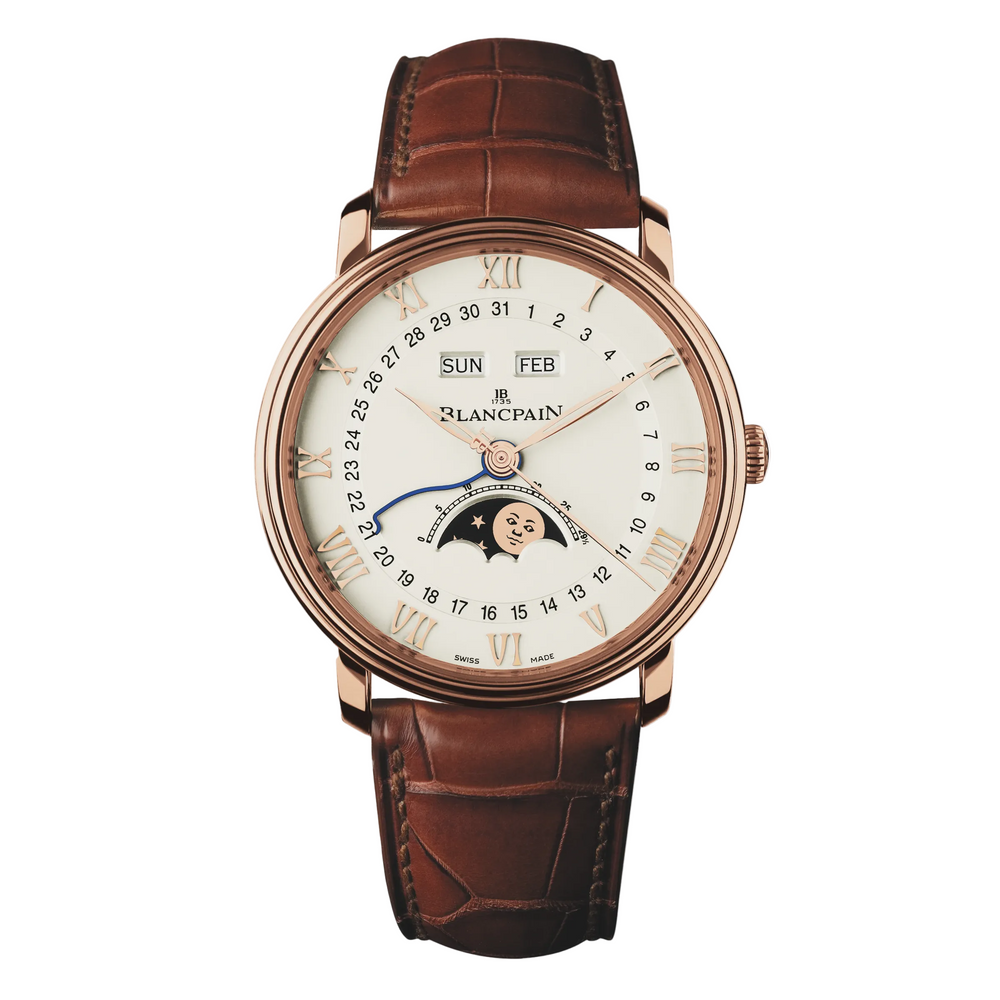 Montre Blancpain Villeret Quantième Complet 6654 3642 55B