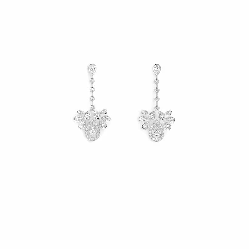 Boucles d'oreilles Joséphine Aigrette Impériale - 083102