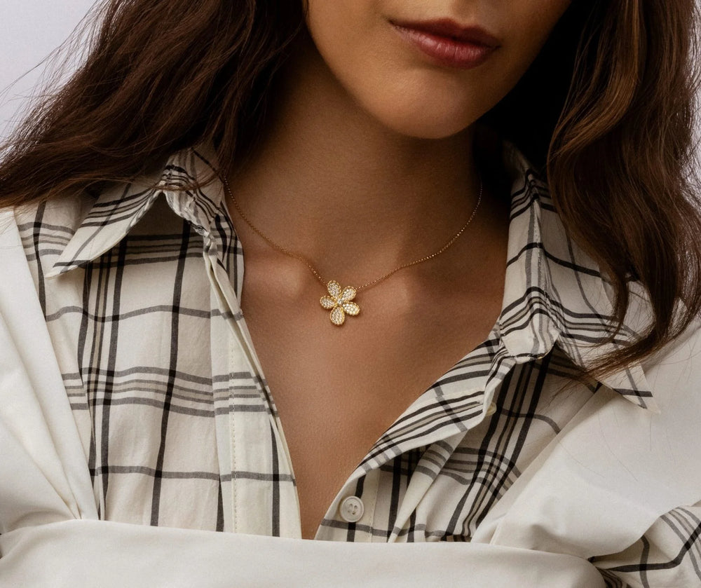 Collier Roberto Coin Jasmine ADR777CL3725_Y_045.00