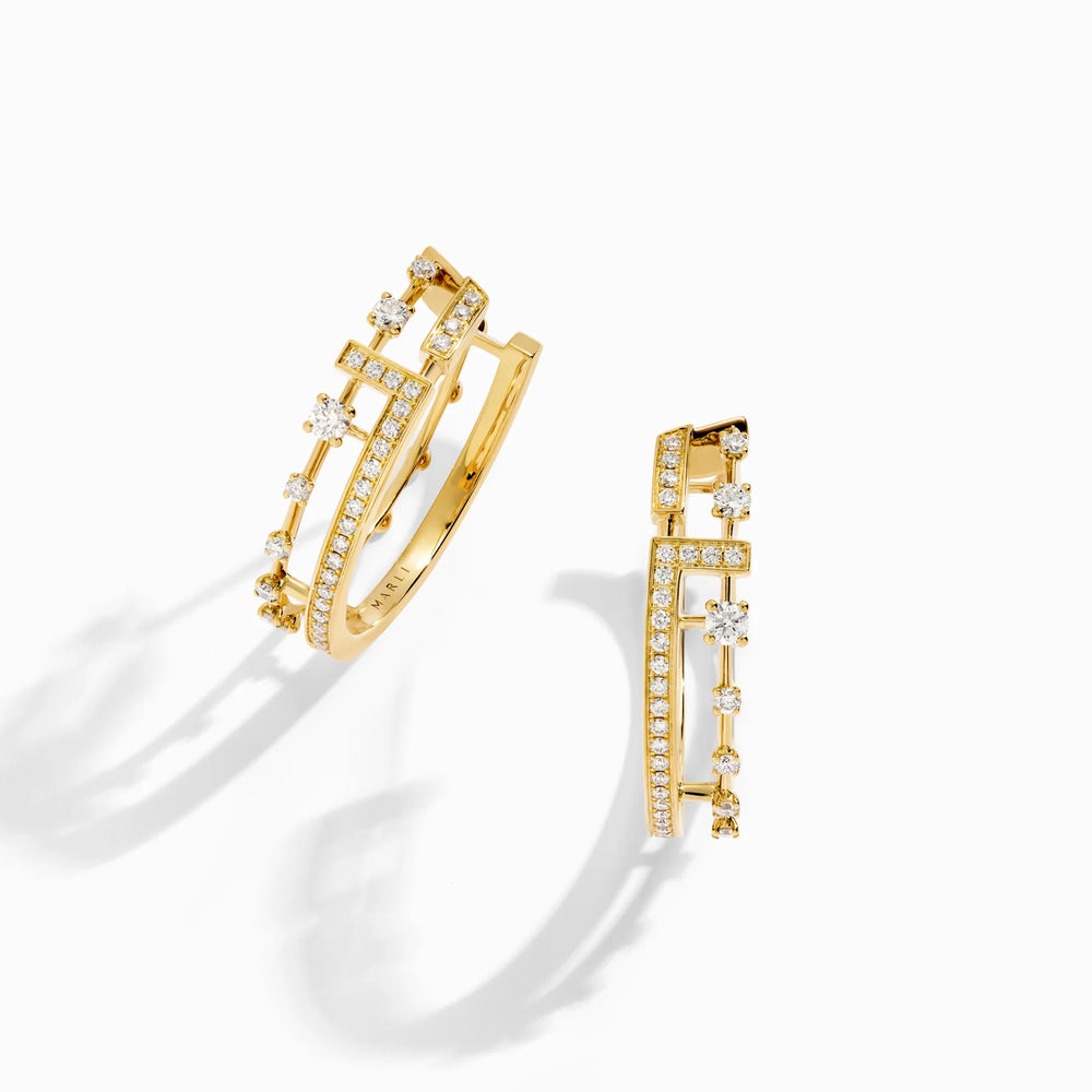 Boucles d'oreilles créoles Avenues - AVEN-E2