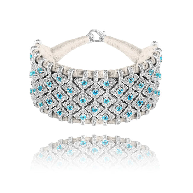 Bracelet Van Den Abeele Bahia Vanille - Topaze