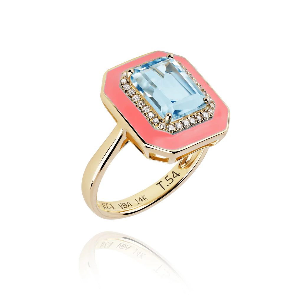 Bague Van Den Abeele Jimmy corail