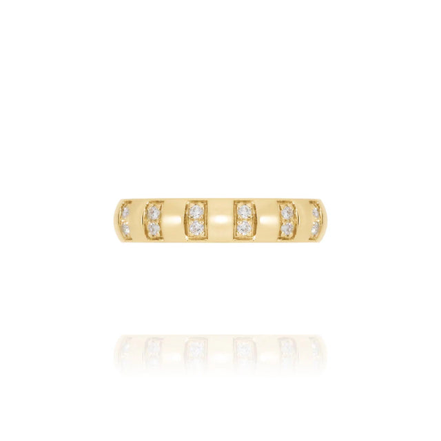Bague Van Den Abeele Billie or jaune