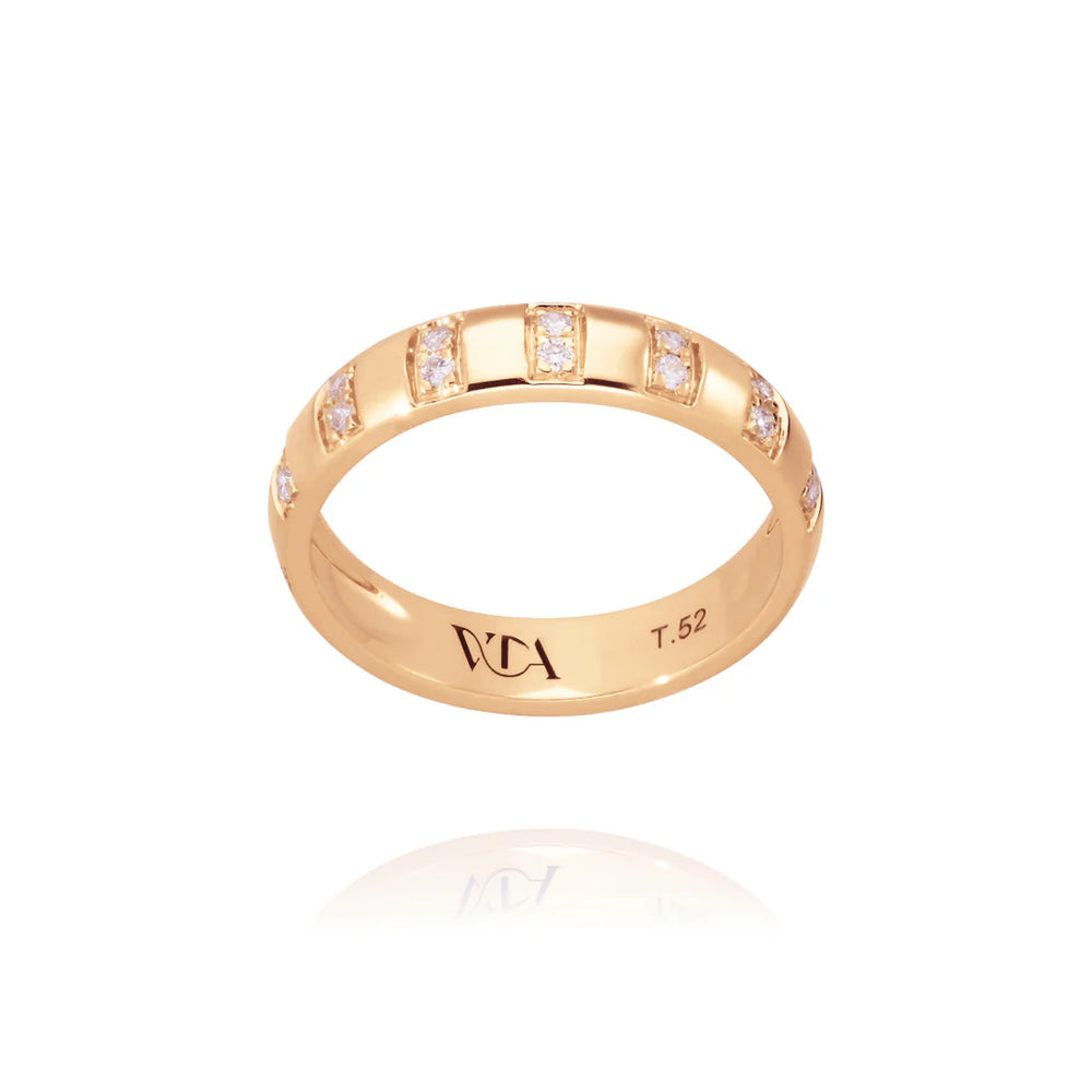 Bague Van Den Abeele Billie or rose