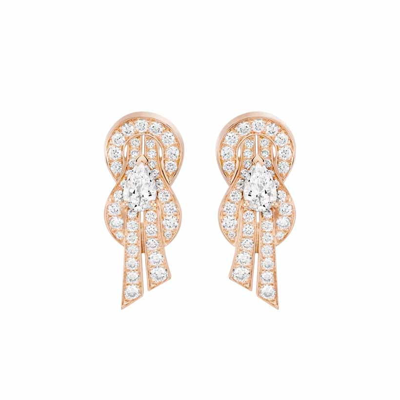 Boucles d'oreilles Fred Chance Infinie 8B2001