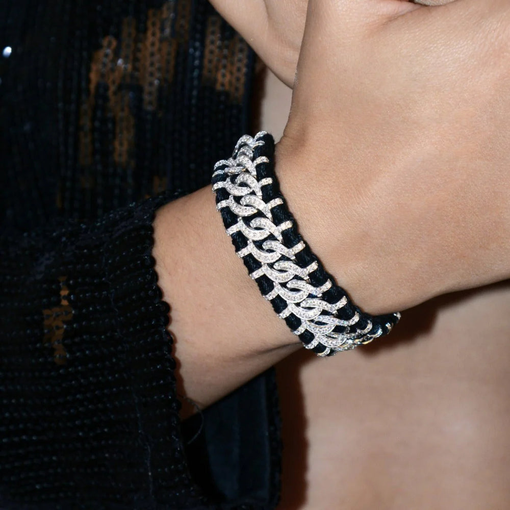 Bracelet Van Den Abeele Recife noir