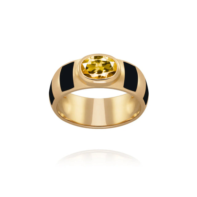 Bague Van Den Abeele Delphine noir
