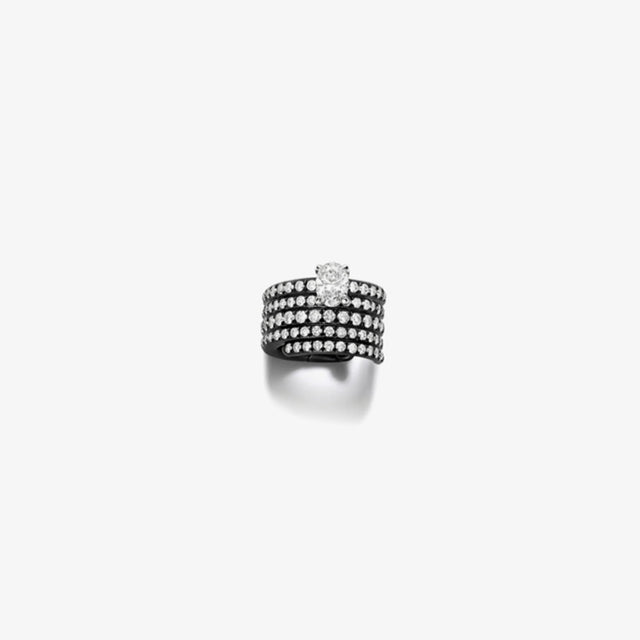 Boucle d'oreille Blast en or noir - EBL3ABWG00BCR