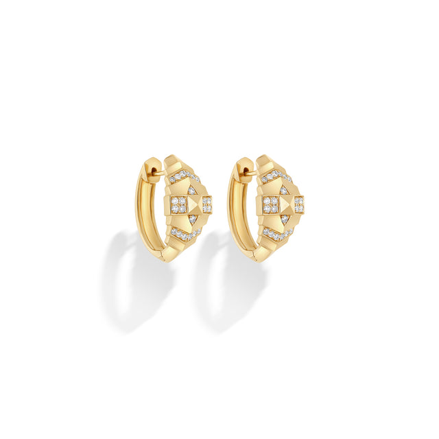 Créoles Rockaway Mini Pyramide - FSJ710