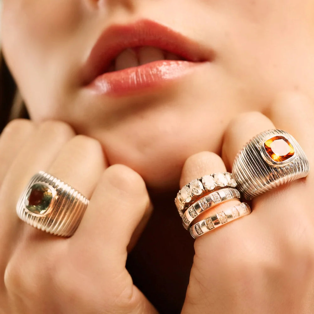 Bague Van Den Abeele Billie or jaune