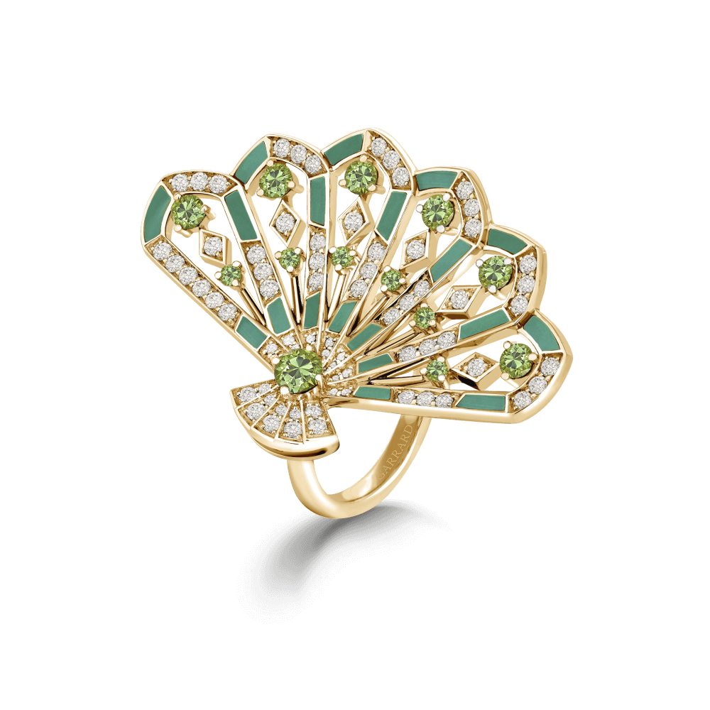 Bague Fanfare Symphony en diamant et tsavorite - 2018749