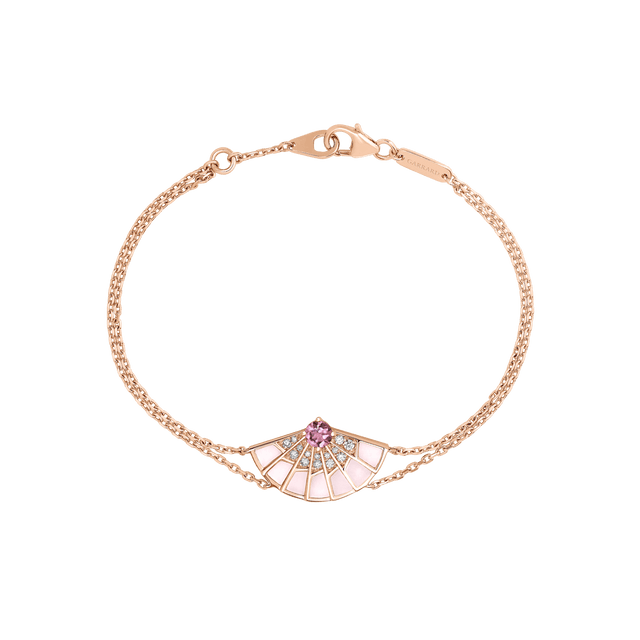 Bracelet Fanfare Symphony en tourmaline rose et opale rose - 2018548