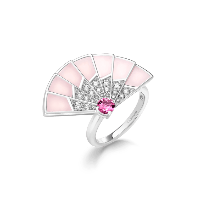 Bague Fanfare Symphony en tourmaline rose et opale rose - 2018279