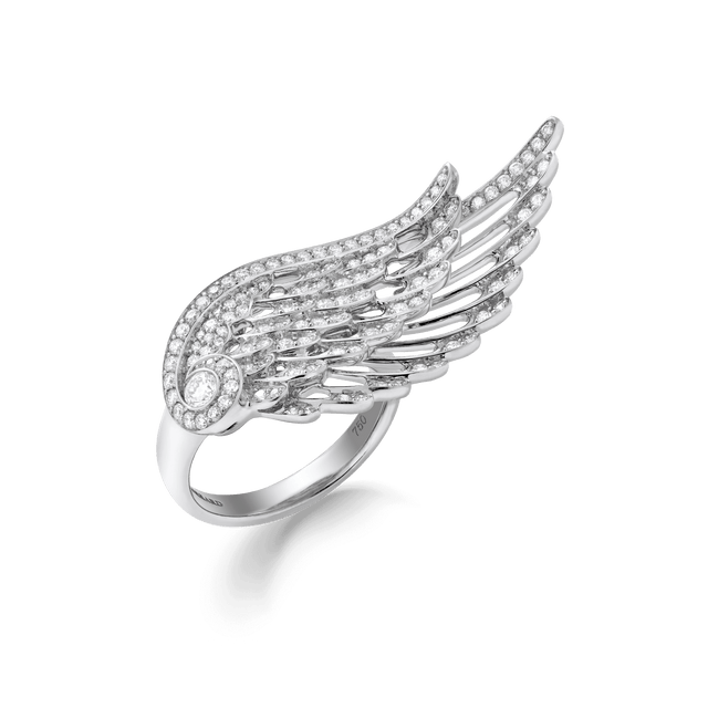 Bague en diamant Wings Embrace - 2016575