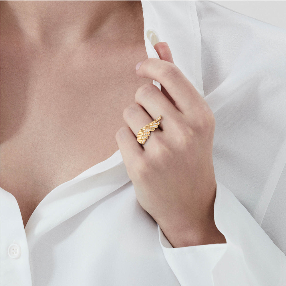 Bague en diamant Wings Rising Mini Icons - 2018642