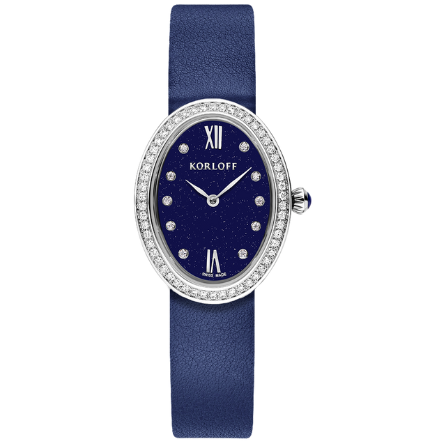 Montre Korloff JDT Aventurine bleue et diamants - 04WA830114