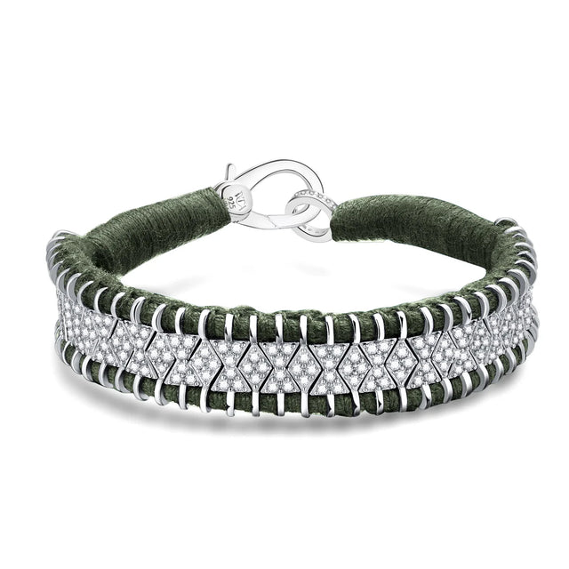Bracelet Van Den Abeele Janeiro kaki