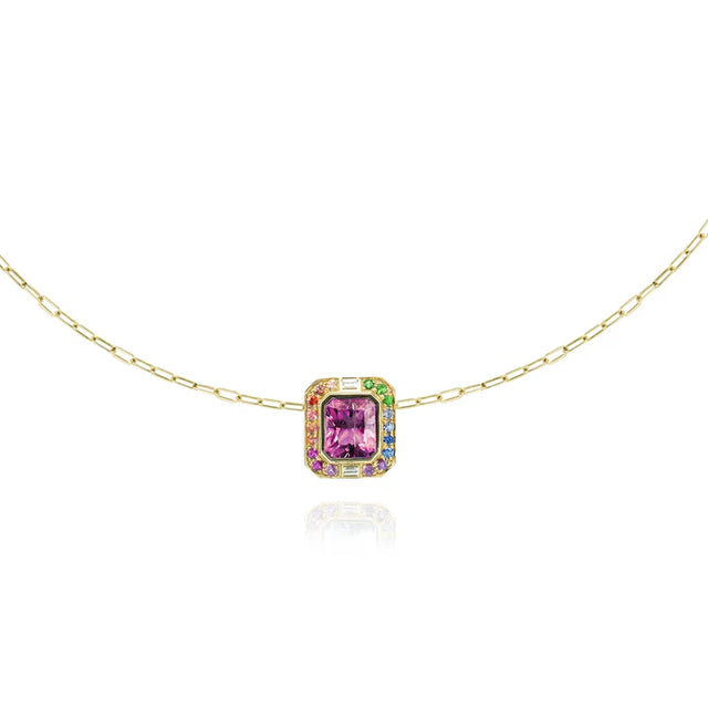 Collier Van Den Abeele Margareth spécial tourmaline