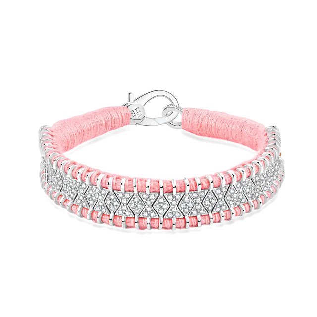 Bracelet Van Den Abeele Janeiro corail fluo