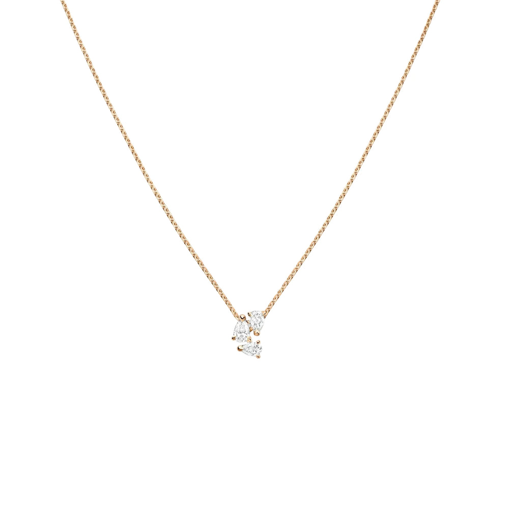 White Gold Suspended Setting Pendant - PSV1ACWG00000