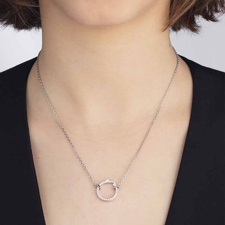Pendentif Repossi Antifer en or blanc - PAF2ACWG00000
