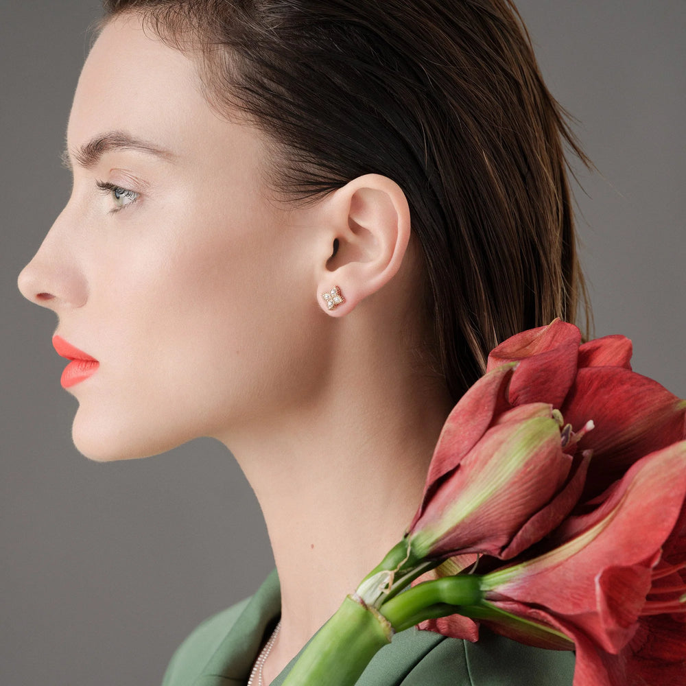Roberto Coin Princess Flower Earrings ADR888EA1838_RW
