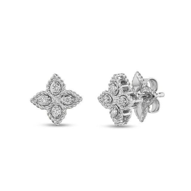 Boucles d'oreilles Roberto Coin Princesse Fleur  ADR777EA0641_W