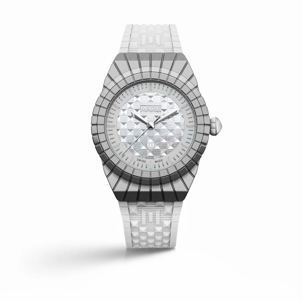 Montre Marli NY CLEO L35 C-35-S-TI-0D-MWH-RB
