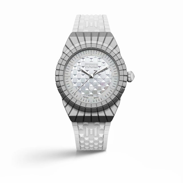 Montre Marli NY CLEO L35 C-35-S-TI-0D-MWH-RB