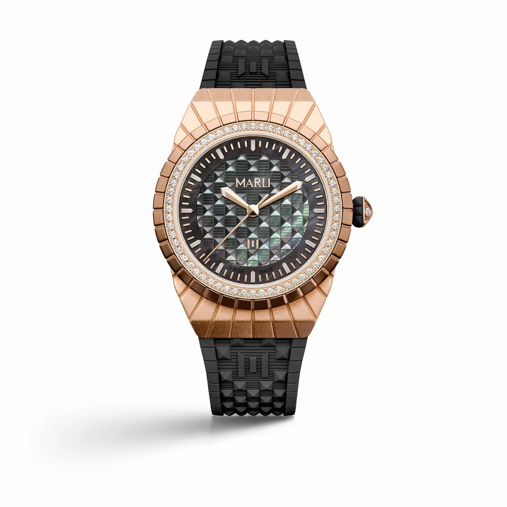 Montre Marli NY CLEO L35 C-35-S-RG-1D-MWH-RB