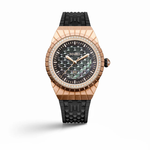 Montre Marli NY CLEO L35 C-35-S-RG-1D-MWH-RB