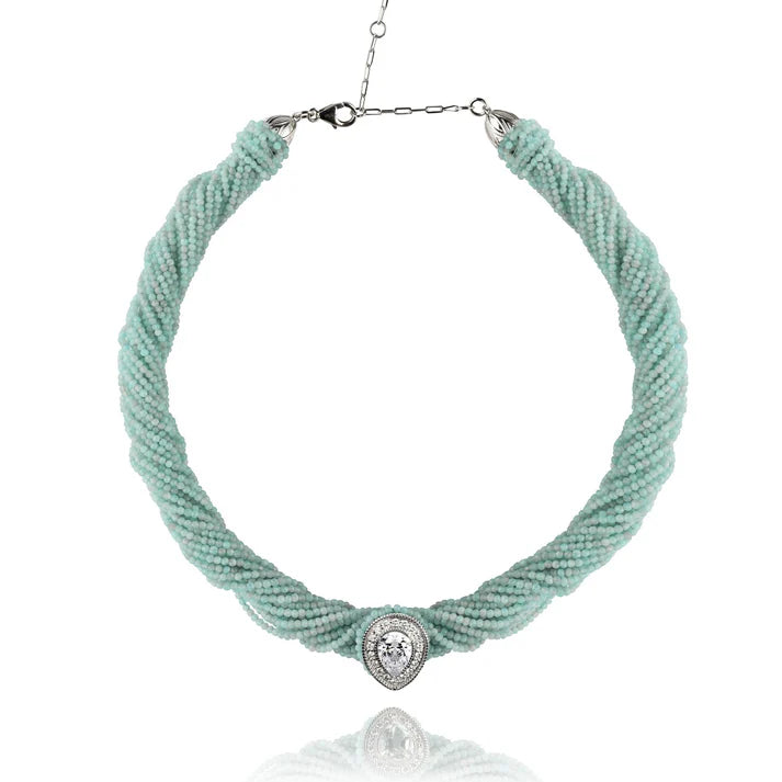 Collier Van Den Abeele Tornado Amazonite