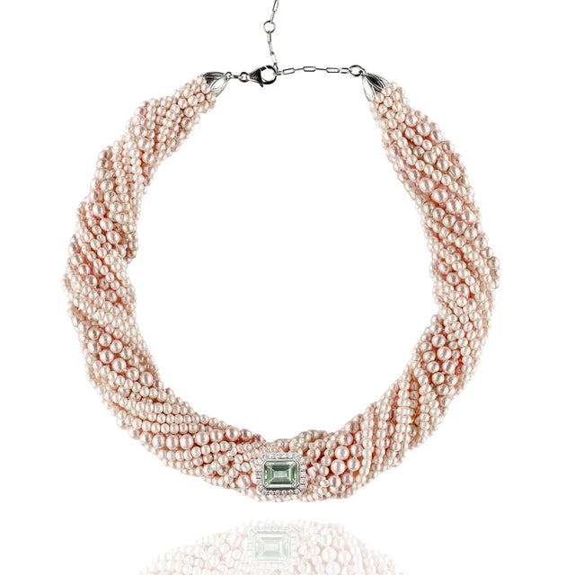 Collier Van Den Abeele Tornado Petite Perle