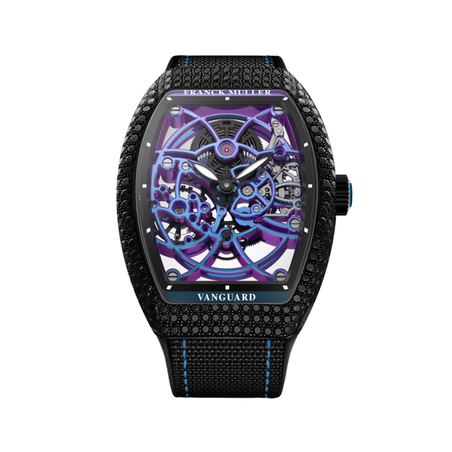 Montre Fanck Muller Vanguard V 35 S6 SQT NR MVT NT BLD