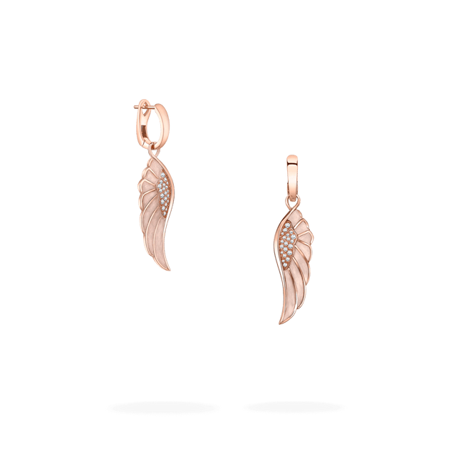 Boucles d'oreilles en émail Wings Reflection Spring - 2014698