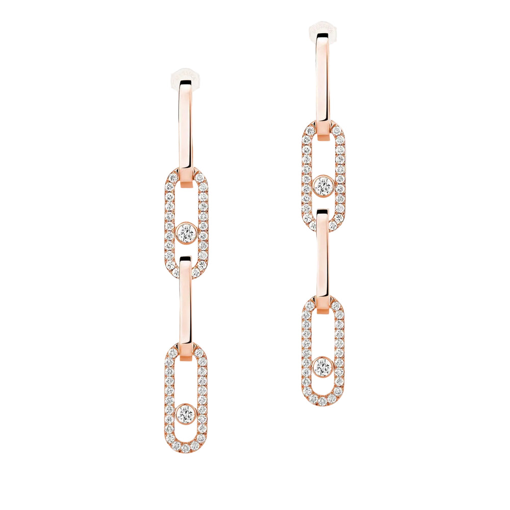 Boucles d'oreilles Messika Move Link 13678-PG