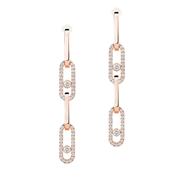 Boucles d'oreilles Messika Move Link 13678-PG