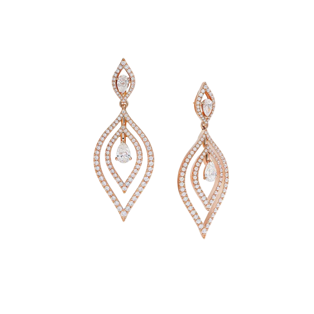 Boucles d'oreilles Sartoro Ondes Eternal ONDES-E4PG