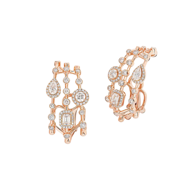 Boucles d'oreilles Sartoro Trilogie Signature TRIL-E12RG