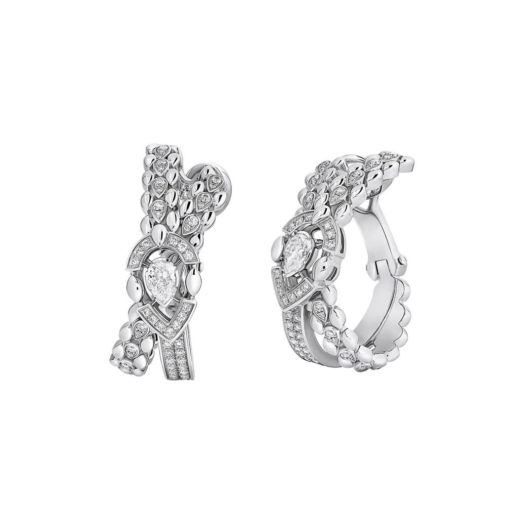 Boucles d'oreilles Sartoro Dualité Cross DUAL-E6WG