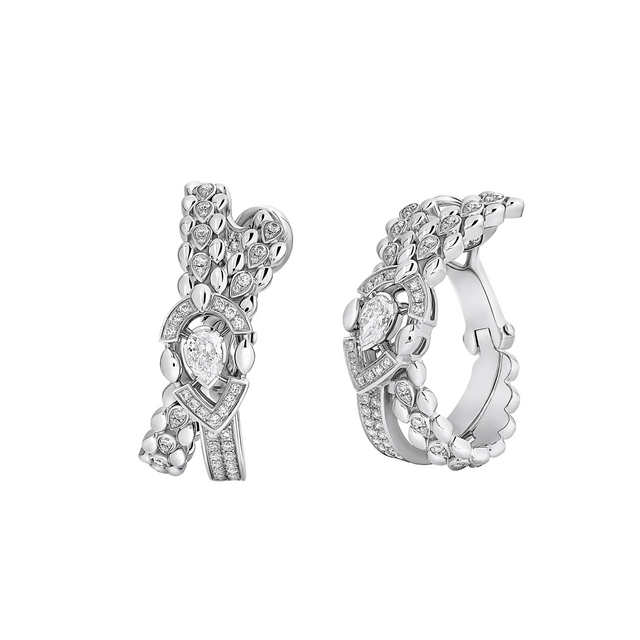 Boucles d'oreilles Sartoro Dualité Cross DUAL-E6WG